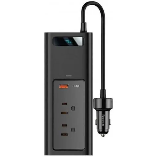 Преобразователь DC-AC Baseus In-Car Inverter 150W Black (CRNBQ-A01)