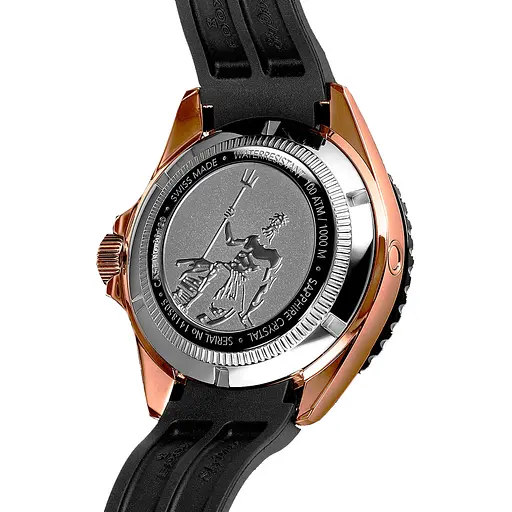 Часы Edox SkyDiver Neptunian 80120 37RNNCA NIR - фото 2