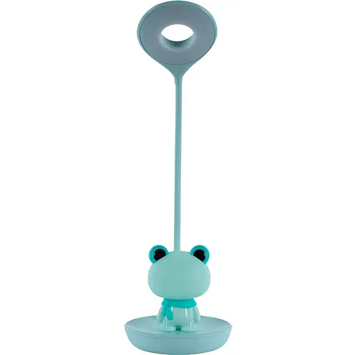 Настольная лампа Kite Froggy LED с аккумулятором зеленая (K24-492-3-4) - фото 1