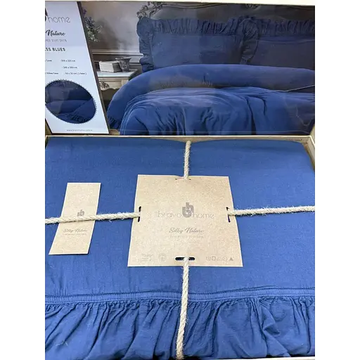 Постільна білизна Blues Варена Бавовна - Сатин Bravo Home pbe0052147 - фото 1