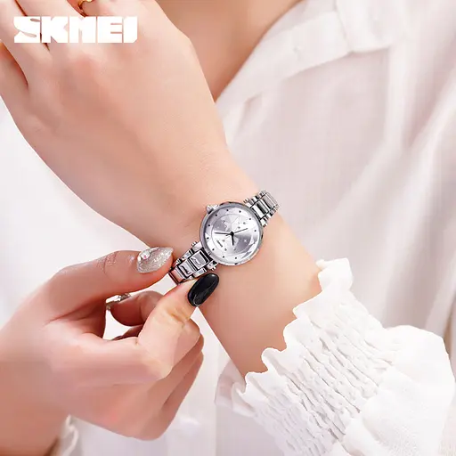 Наручний годинник жіночий 1411SI Silver Skmei acs0030764 - фото 3