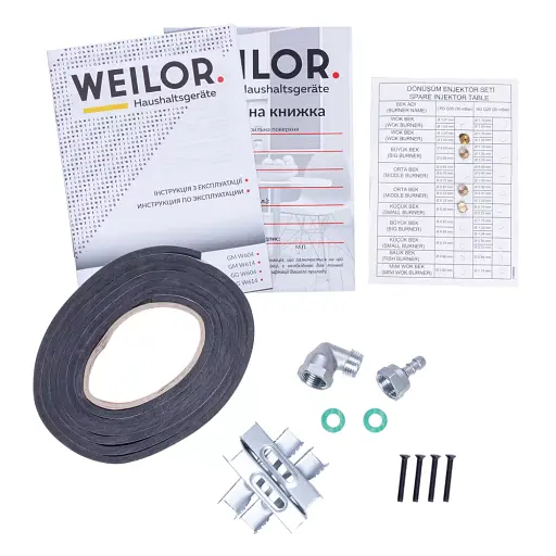 Поверхня газова на металі Weilor GM W 614 BL - фото 12