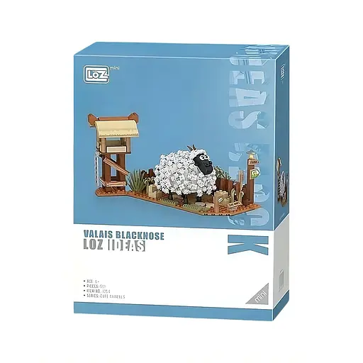 Конструктор Овечка 1254, 561 елемент, серія Volais Blacknose