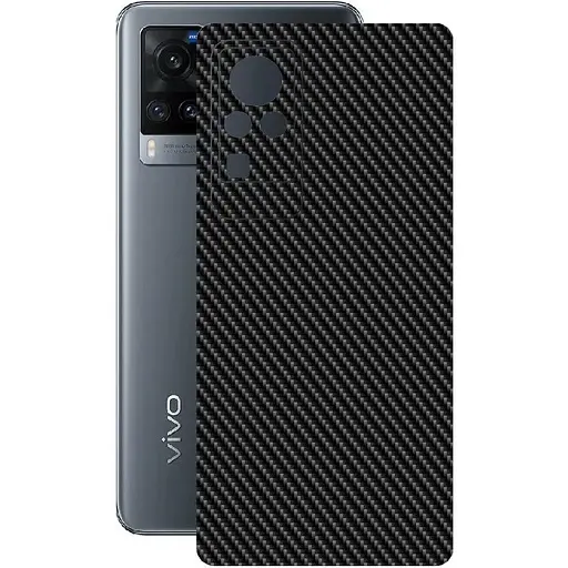 Захисна плівка StatusSKIN для Vivo X60 Pro 5G Корпус Вініл Карбон чорний - фото 1
