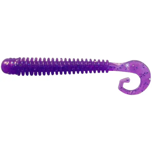 Силикон Reins G-Tail Saturn 4" 567 Lilac Silver & Blue Flake (12 шт/уп)