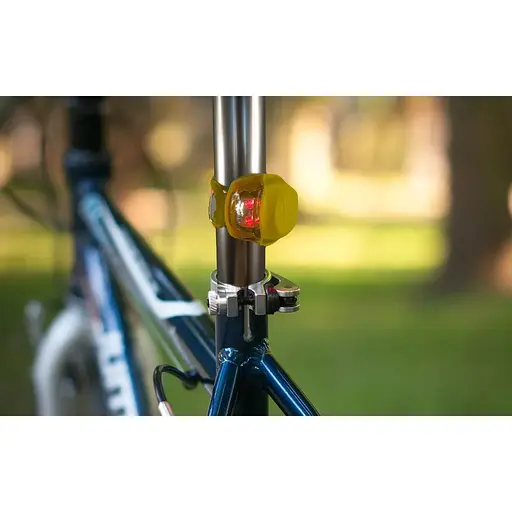 Ліхтар блимавка комплект Good Bike Silicon LED в силіконовому корпусі 2 шт. жовті (92325Yellow-IS) - фото 5