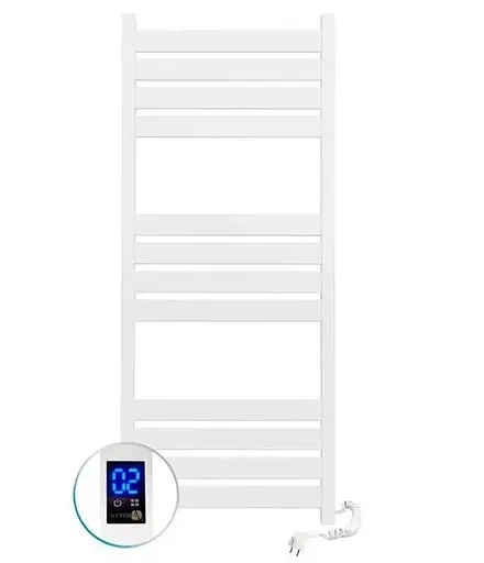 Рушникосушка електрична Navin Stugna 480х1200 Sensor права біла - фото 1