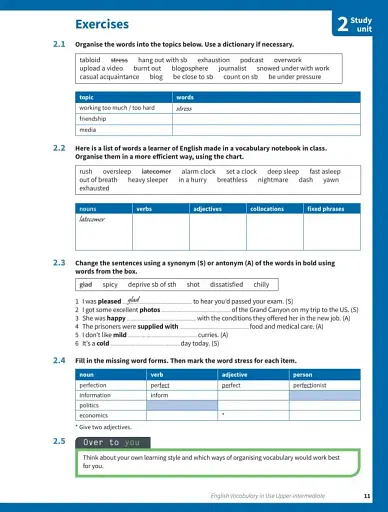 Vocabulary in Use 4th Edition Upper-Intermediate with Answers - фото 5
