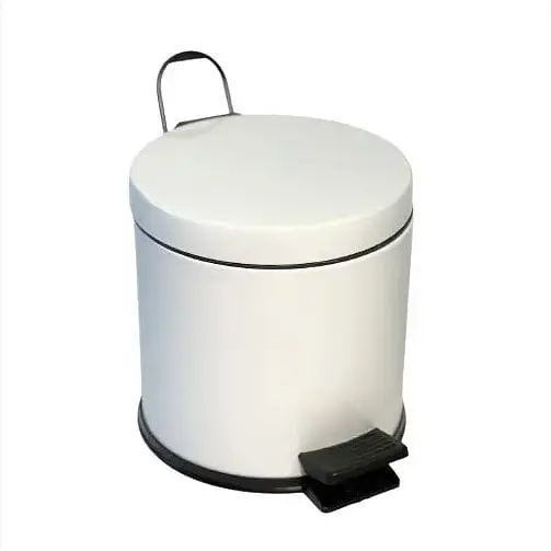 Ведро для мусора с педалью Mertinox 3 л Белый 4501.1825S.101.03  - фото 1