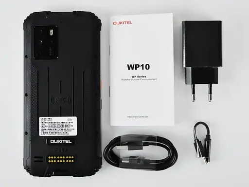 Захищений смартфон Oukitel WP10 8/128GB АКБ 8 000мАг 5G Black - фото 5