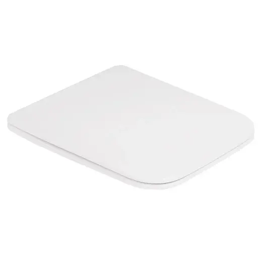Сиденье для унитаза Mixxus Premium Seat Cover Quadro-Diverse-2001 с микролифтом 448х357х37 мм MP6612, Белый - фото 1
