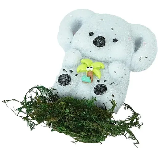 Іграшка коала, 8 см, антистрес, мішура, 28x21.5x9 см