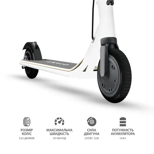 Электросамокат GIANT U9 PRO 600W 13Ah 9.25 дюймов, черный (с усиленным аккумулятором) - фото 10