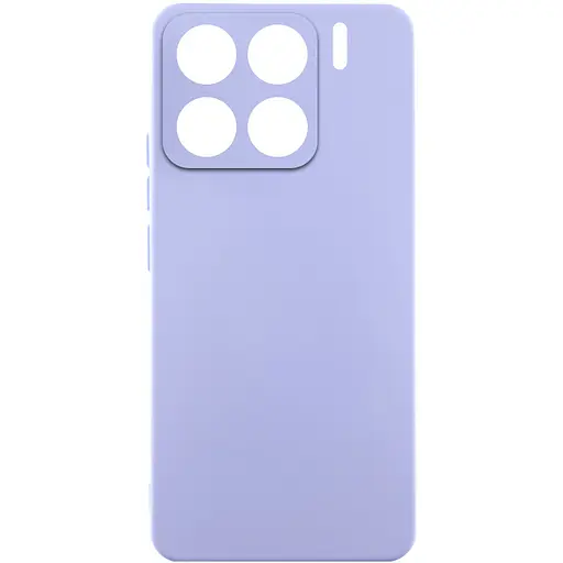 Чехол Silicone Cover Lakshmi Full Camera (AA) для Xiaomi 15 Pro Сиреневый / Dasheen