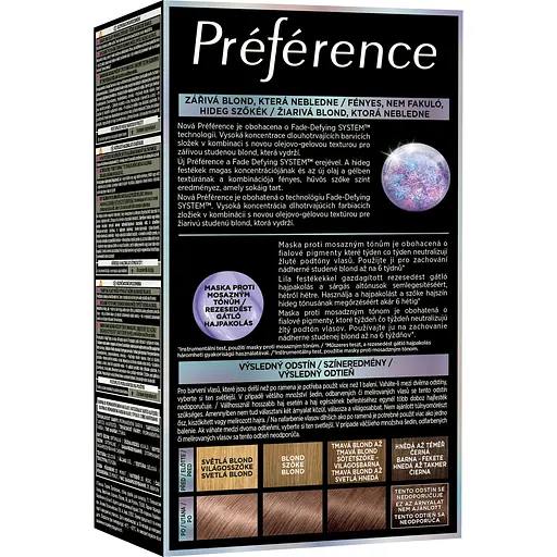 Уцінка. Стійка фарба для волосся L'Oreal Paris Preference 7.1 Iceland Ash Blonde 174 мл - фото 2