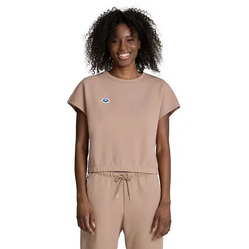 Футболка Arena Icons Crop TEE Caramel S (1097-006233-200 S) - фото 3