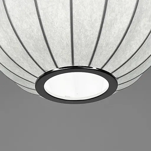 Дизайнерський світильник із полімерним абажуром Ø26x22 см Line F AK04-260 x 220 Білий - фото 4