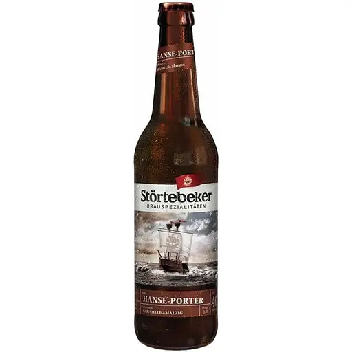 Пиво Stortebeker Hanse-Porter темное отфильтрованное 4% 0.5 л