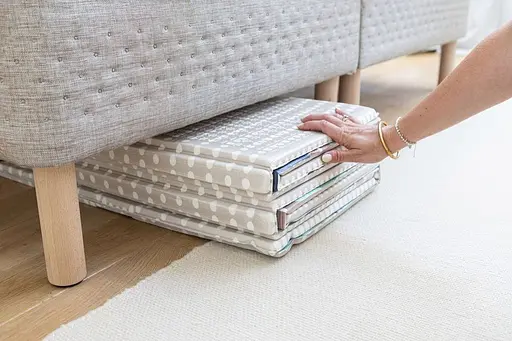 Килимок для розвитку моторики Beaba Arch 200 x 150 см бежевий зелений (915074) - фото 6