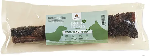 Лакомство для собак Natural косичка из рубца 40 см