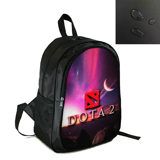 Рюкзак городской/школьный 38×28см с принтом Dota 2 детский, подростковый, спортивный (4133)