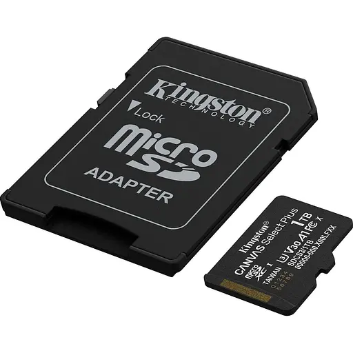 Карта пам'яті 1TB microSDXC Canvas Select Plus Gen 3 150MB/s A1 Card + Adapter SDCS3/1TB - фото 2