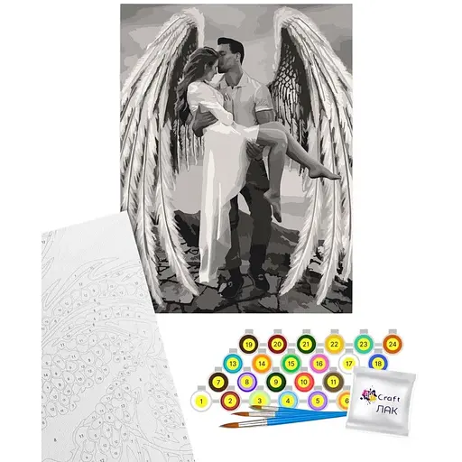 Картина за номерами Art Craft Її власний янгол 30х40 см (10376-NN) - фото 1