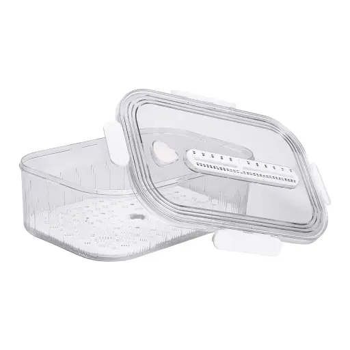 Лоток органайзер для хранения продуктов Yiwu HP-27-2 пластиковый белый