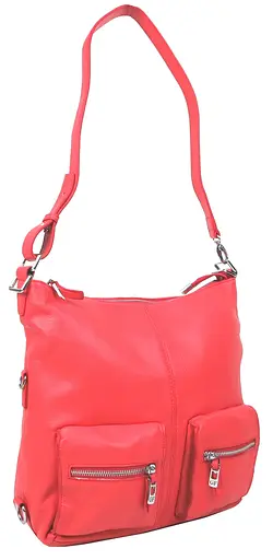 Сумка жіноча шкіряна - рюкзак траснформер Giorgio Ferretti 34х31х12,5 см 000216676