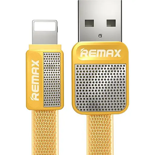 Кабель Lightning Remax Platinum RC -044i желтый - фото 1