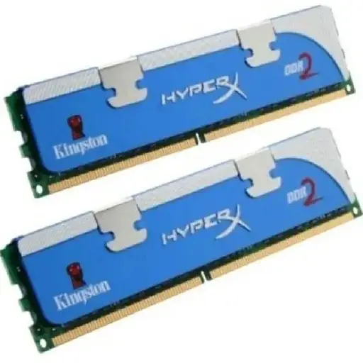 Оперативна пам'ять Kingston HyperX 4GB (2 x 2GB) DDR2 1066MHz PC2-8500 CL6 1.9v Б/В