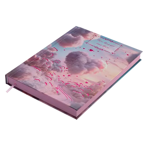 Щоденник недатований Buromax Romantic поліграфічний A5 336 сторінок блакитний (BM.20400-14) - фото 5