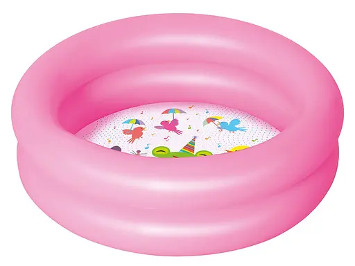 Басейн дитячий Bestway, 61x15 см, 2 кільця, 21 л, ремкомплект, від 2 років