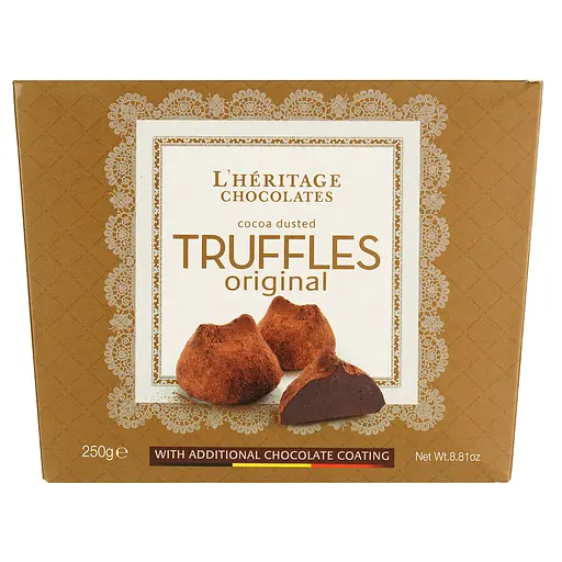 Конфеты L'Heritage Chocolates шоколадный трюфель оригинальный премиум 250 г - фото 2