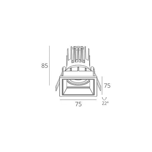 Точечный светильник RSL74133 7W WH+BK 3000K - фото 2