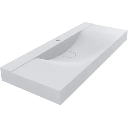 Умивальник Miraggio Fly 1200 matt 0000689, Білий матовий - фото 1