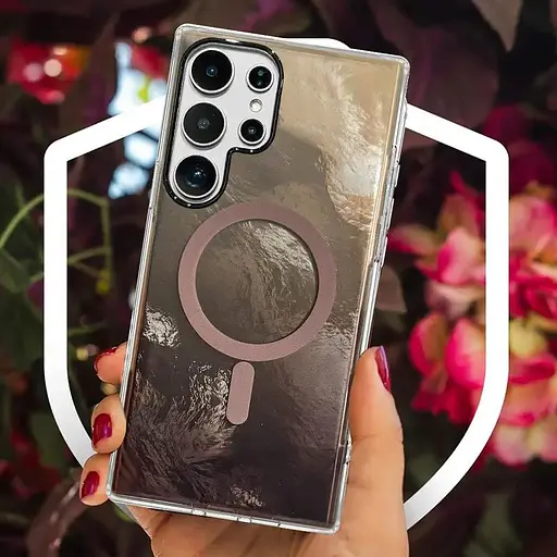 Чехол Epik TPU Shiny Mountain (MagFit) для Samsung Galaxy S24 Ultra Chocolate - фото 4