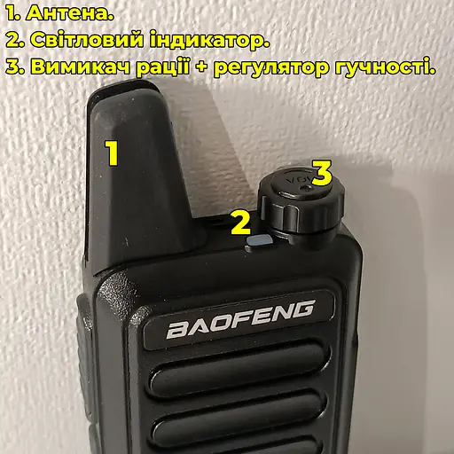 Комплект з двох рацій Baofeng BF-R5 - фото 5