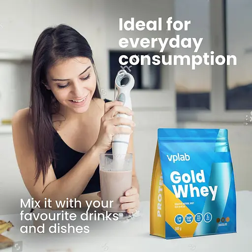 Протеїн VPLab Gold Whey Шоколад 500 г - фото 3