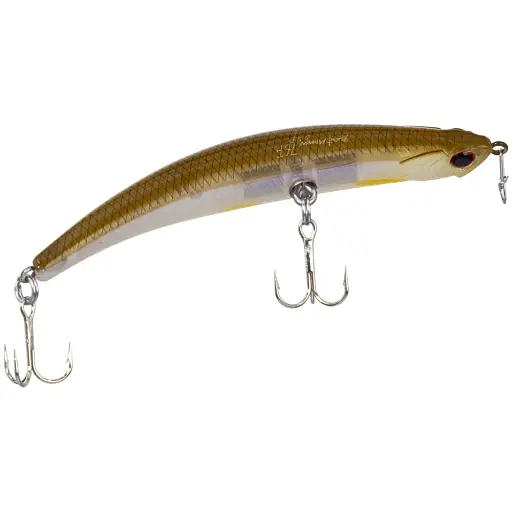 Воблер OSP Bent Minnow 76 F 76 мм 4.3 г GHF92 jpn, 0.0-0.5 м - фото 2