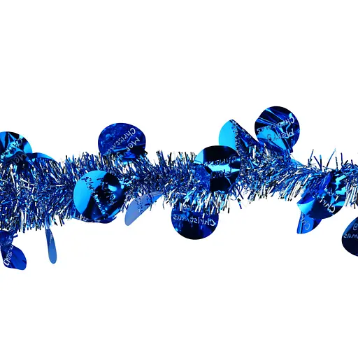 Мішура новорічна Yiwu з кругляшками 200 см в асортименті (820661) - фото 6