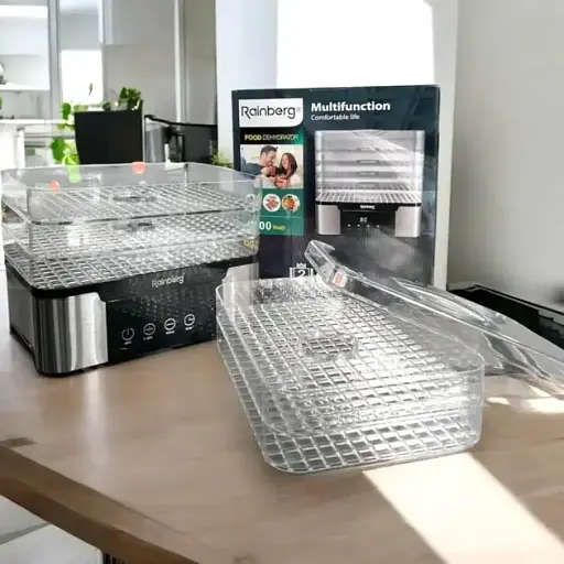 Электросушилка для овощей и фруктов Esonstyle Silver Love RB-912 - фото 3