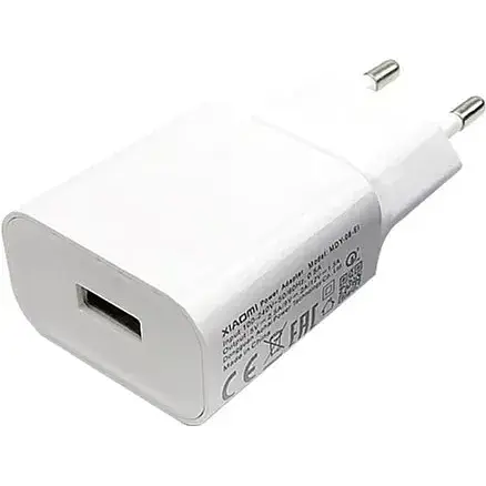 Блок питания Xiaomi 5V 2A EU White MDY-08-EO (евровилка) - фото 1
