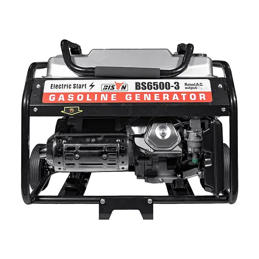 Генератор бензиновый трехфазный 5 кВт Bison BS6500-3 (41-00407) - фото 9