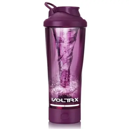 Шейкер спортивный электрический VOLTRX VortexBoost 600 мл Tritan Purple (Vortex_Purple) - фото 1