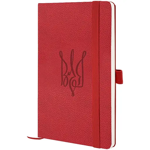 Книга записна Axent Partner Soft Skin клітинка 125 x 195 мм 96 аркушів червона Воля (8616-06-6-A)