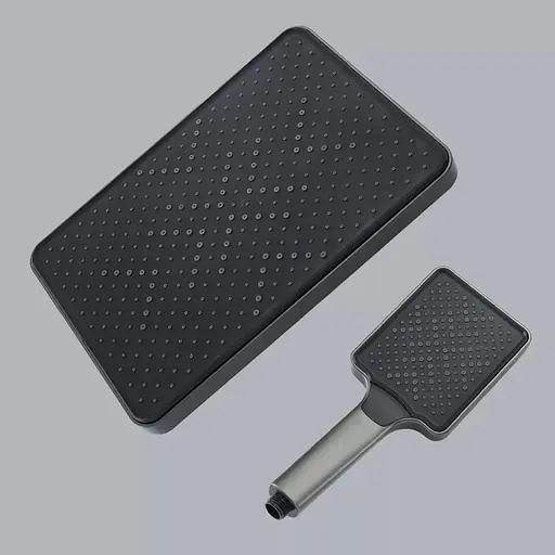 Душова система збройова сталь Frap F2484-9, Графітовий хром - фото 6