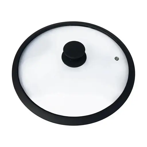 Крышка стеклянная Frico с силиконовым ободком 24 см (FRU-985) - фото 2