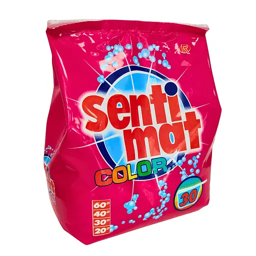 Пральний порошок для кольорових тканин засіб для прання Sentimat Color 2.55 кг - фото 2