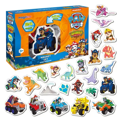 Набір магнітів Magdum ML4034-05 Щенячий патруль. Диномісія